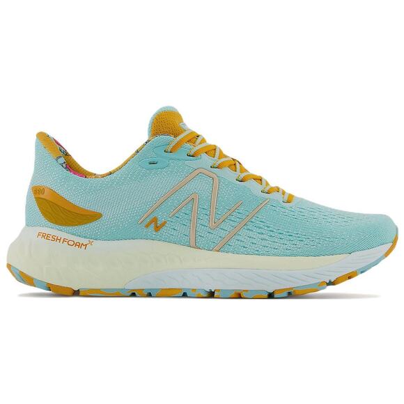 NEW BALANCE MEN\'S 11 FRESH FOAM 880 V12 \'BLUE\' SURF BLUE/MARIGOLD ORANGE M880Y12
